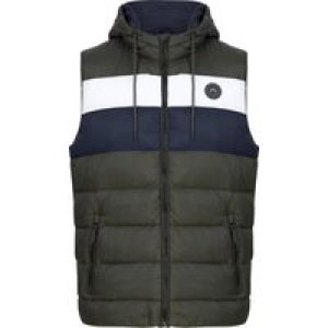 Coats / Jackets Therius Micro Fleece Lined Quilted Puffer Gilet with Hood in Sky Captain Navy / S – Tokyo Laundry