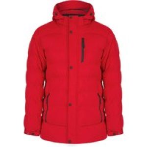 Coats / Jackets Yorkshire 2 Quilted Puffer Coat with Hood in Barados Cherry / L – Tokyo Laundry