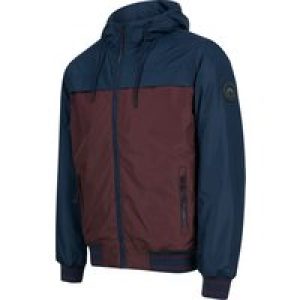 Coats / Jackets Terrence Padded Windbreaker Jacket with Hood in Tawny Port / S – Tokyo Laundry