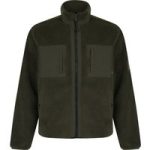Coats / Jackets Calllias Teddy Borg Fleece Funnel Neck Jacket Top in Deep Depths / S – Tokyo Laundry