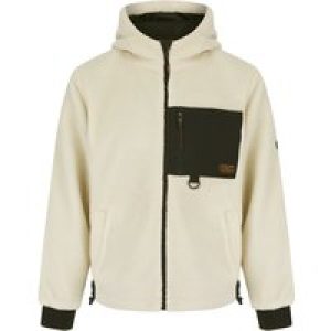 Coats / Jackets Wafai Hooded Teddy Borg Fleece Jacket Top in Natural / L – Tokyo Laundry