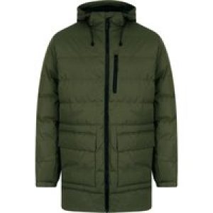 Coats / Jackets Taffy Micro-Fleece Lined Quilted Puffer Jacket with Hood in Khaki- / L – Tokyo Laundry