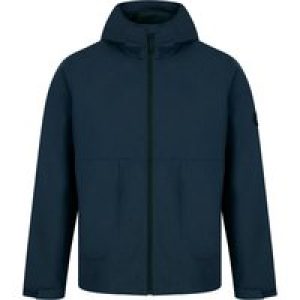 Coats / Jackets Lachlan Lightweight Windbreaker Jacket with Hood in Sky Captain Navy / M – Tokyo Laundry