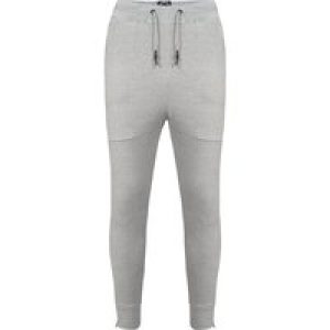 Sweatpants Winston Piqué Panel Cuffed Joggers in Light Grey Marl / XXL – Tokyo Laundry