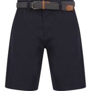 Shorts Cortez Cotton Twill Chino Shorts with Woven Belt in Sky Captain Navy – Kensington Eastside / L – Tokyo Laundry