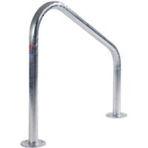 Frankton Bike Stand Concrete – In Galv & Black Powder Coat Finish