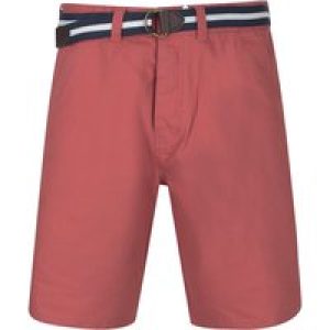 Shorts Crater Cotton Twill Chino Shorts with Woven Belt In Paprika / S – Tokyo Laundry