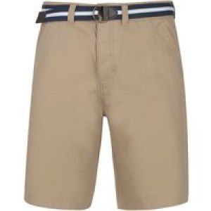 Shorts Crater Cotton Twill Chino Shorts with Woven Belt In Cornstalk / S – Tokyo Laundry