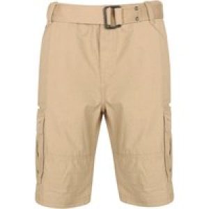 Shorts Alan Cotton Cargo Shorts with Belt In Stone / S – Tokyo Laundry