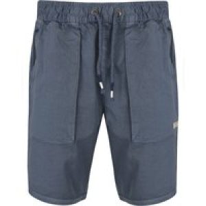 Shorts Overhang Cotton Twill Shorts In Vintage Indigo / S – Tokyo Laundry