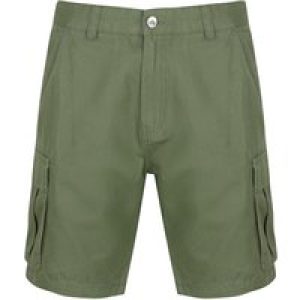 Shorts Harness Ottoman Cotton Shorts with Leg Pockets In Dark Olive / S – Tokyo Laundry