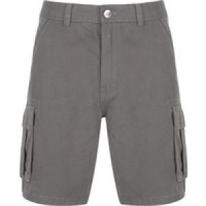 Shorts Harness Ottoman Cotton Shorts with Leg Pockets In Castor Gray / S – Tokyo Laundry