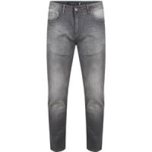 Jeans Elba Slim Fit Denim Jeans in Grey Stone Wash / W28/L30 – Tokyo Laundry