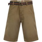 Shorts Mens Armel bronze shorts with belt / S – Tokyo Laundry