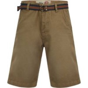 Shorts Mens Armel bronze shorts with belt / S – Tokyo Laundry