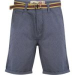 Shorts Farag Belted Shorts in Blue/White Stripe / S – Tokyo Laundry