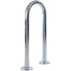 ECO Sheffield Bike Stand Concrete In Galv & Black Powder Coat