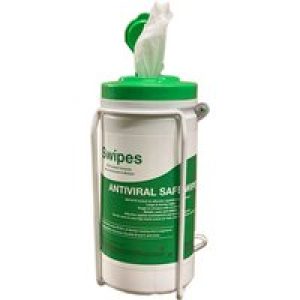 Wall bracket for 2L tubs of antiviral wipes (80-100 wipes)