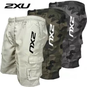 Summer Five-point Shorts Men’s Sweatpants Casual Trend Loose Fashion Comfortable Multi-pocket Cargo Outdoor Short Trousers Daily