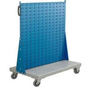 Spacemaster Single Sided Bin Trolley – 1160h x 1000w x 530d