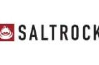 Saltrock logo representing the UK lifestyle brand inspired by surf, skate, and outdoor adventure clothing.